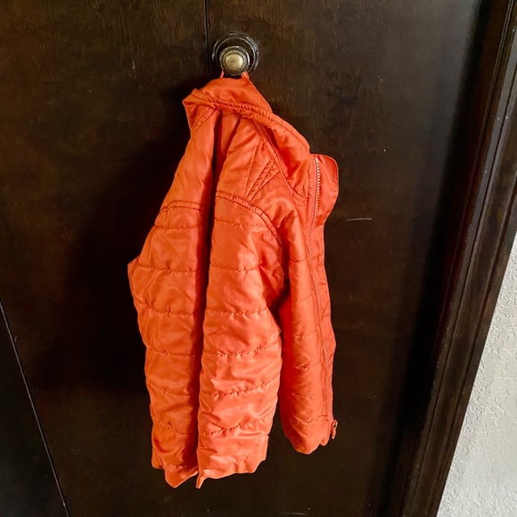 Orange Lightweight Quilted Puffer Jacket - Picture 2 of 11